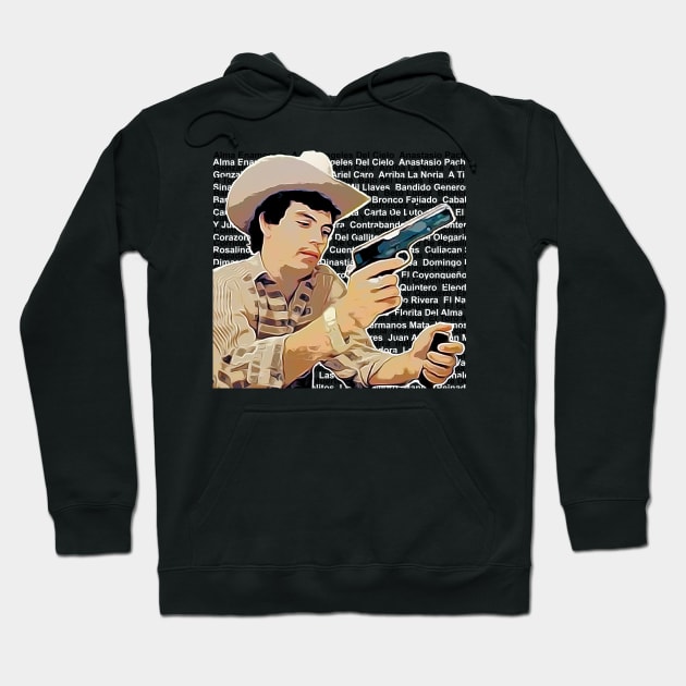 Chalino Sánchez Hoodie by BrickG